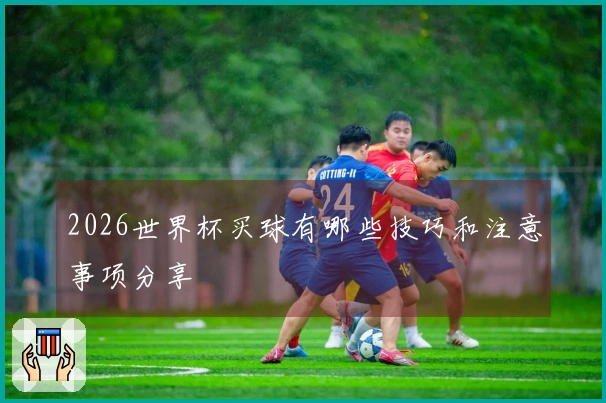 2026世界杯买球有哪些技巧和注意事项分享